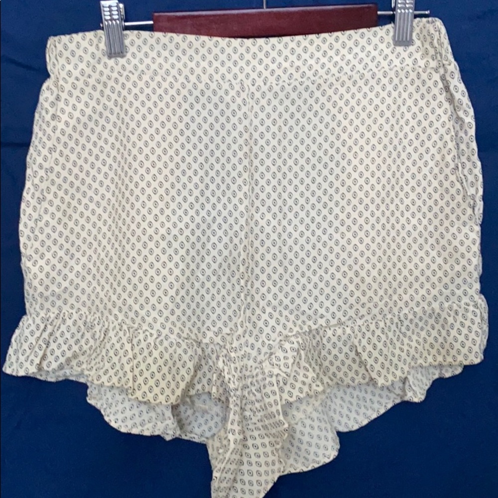 Boho, high waisted shorts
